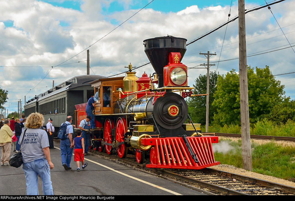 CPRR Leviathan Steam Locomotive